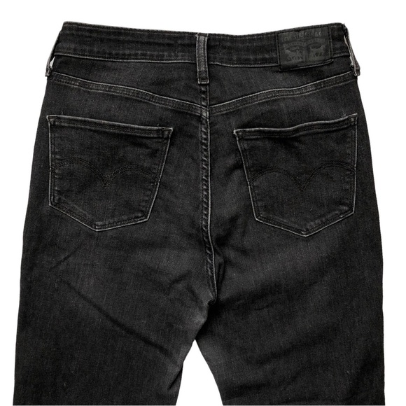 Levi’s 721 High Rise Skinny Size 27 Steady Rock Soft Wash Black - Picture 8 of 15